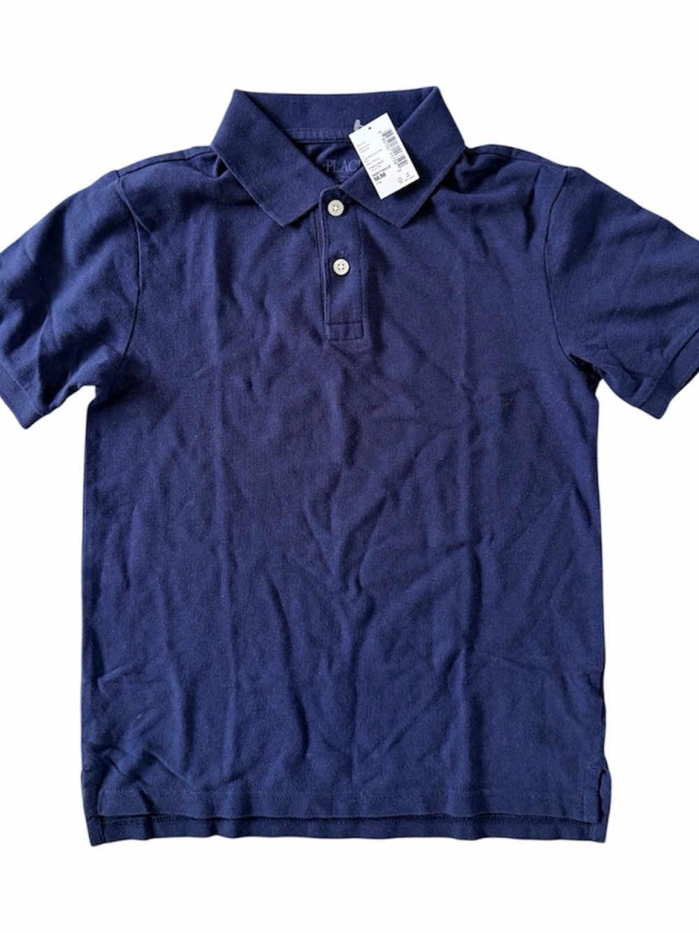 The Children's Place Navy Blue Polo Shirt - Short Sleeve
